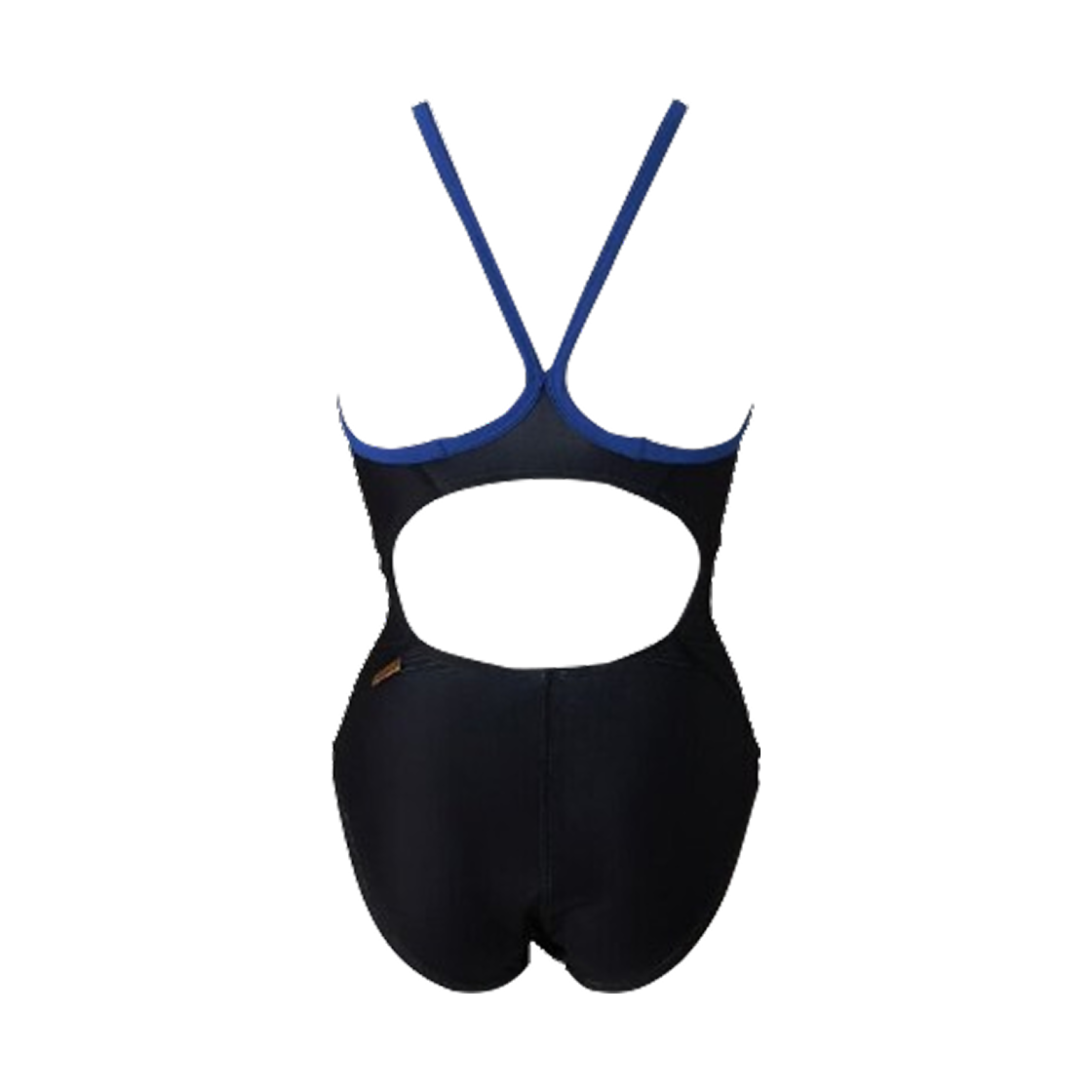 (W) 미즈노 x 큐리어스 죠지 경영 연습용 미디움 컷 수트 블랙((W) Mizuno x Curious George Competitive Swimming Practice Medium Cut Suit Black) - 2