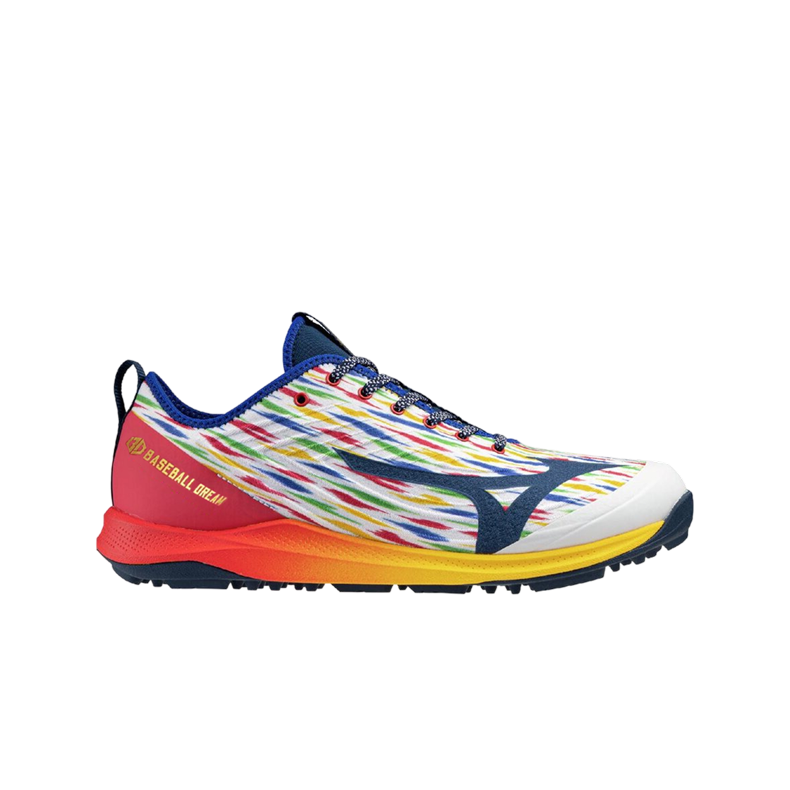 11GT260201 Mizuno Pro Cushionrevo Run Pro White Navy