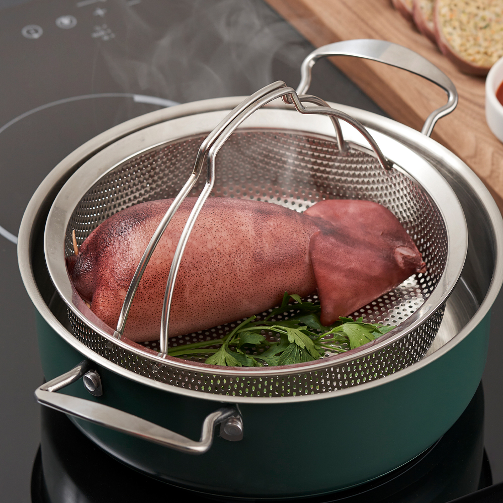 바겐슈타이거 스텐 펀칭찜기 18cm(WAGENSTEIGER Stainless Perforated Steamer 18cm) - 6