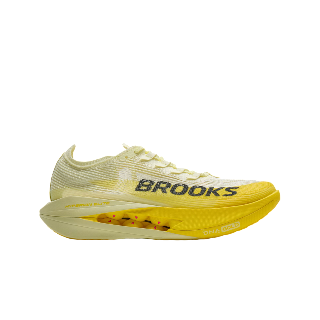 브룩스 러닝 하이페리온 엘리트 5 루미너리 옐로우 그레이 - D 미디움(Brooks Running Hyperion Elite 5 Luminary Yellow Gray - D Medium)