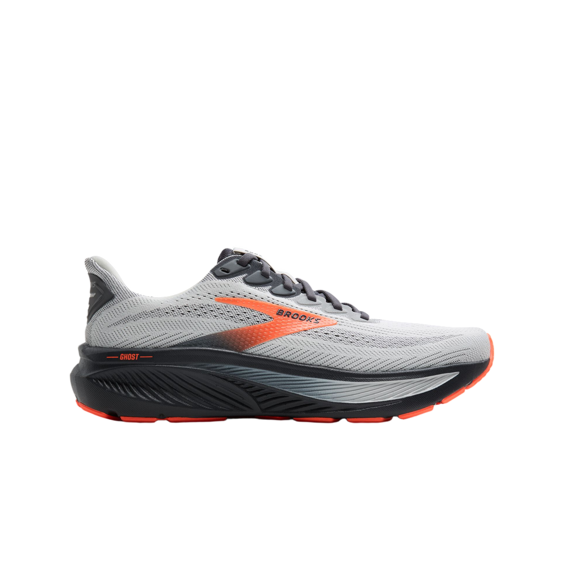 브룩스 러닝 고스트 17 오이스터 머쉬룸 오렌지 에보니 - D 미디움(Brooks Running Ghost 17 Oyster Mushroom Orange Ebony - D Medium) - 1