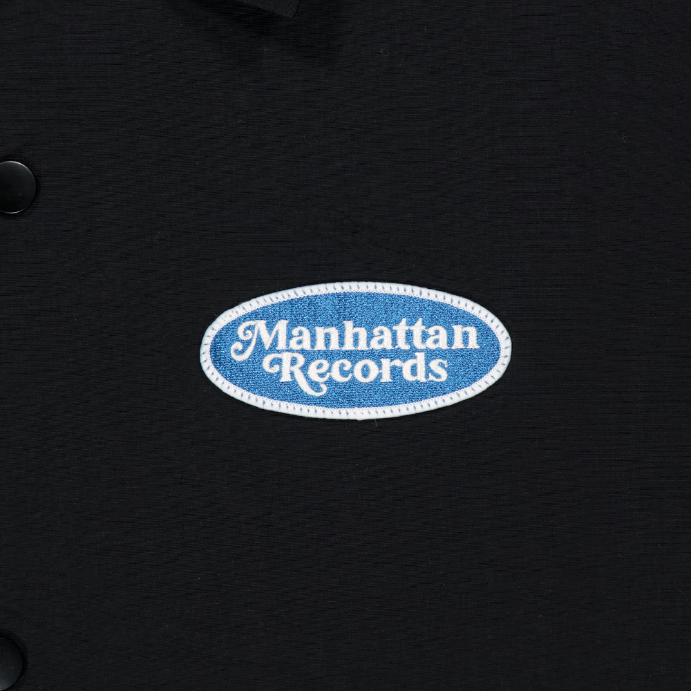맨하탄 레코즈 팀 코치 자켓 - 블랙(Manhattan Records Team Coach Jacket - Black) - 5