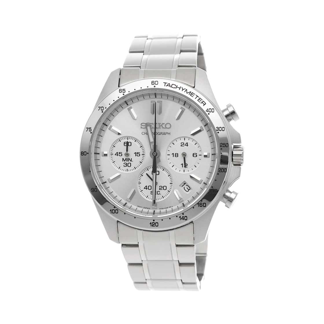 세이코 스피릿 SBTR009 42mm 스테인리스 스틸 실버(Seiko Spirit SBTR009 42mm Stainless Steel Silver)