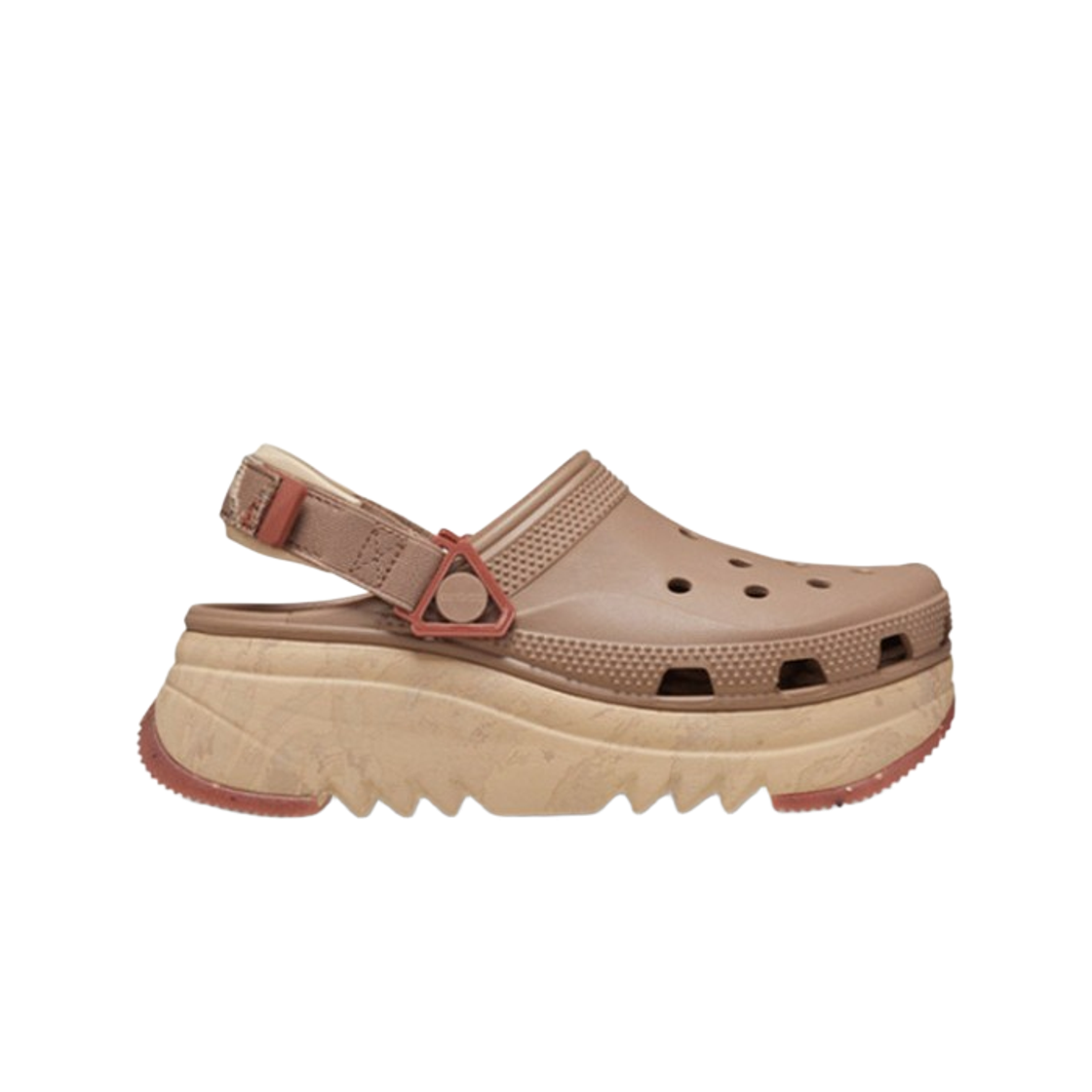 209643-2Q9 Crocs HikerXscape Marbled Clog Latte