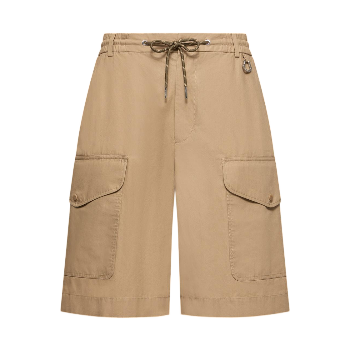 몽클레르 코튼 포플린 카고 쇼츠 베이지 - 26SS(Moncler Cotton Poplin Cargo Shorts Beige - 26SS)