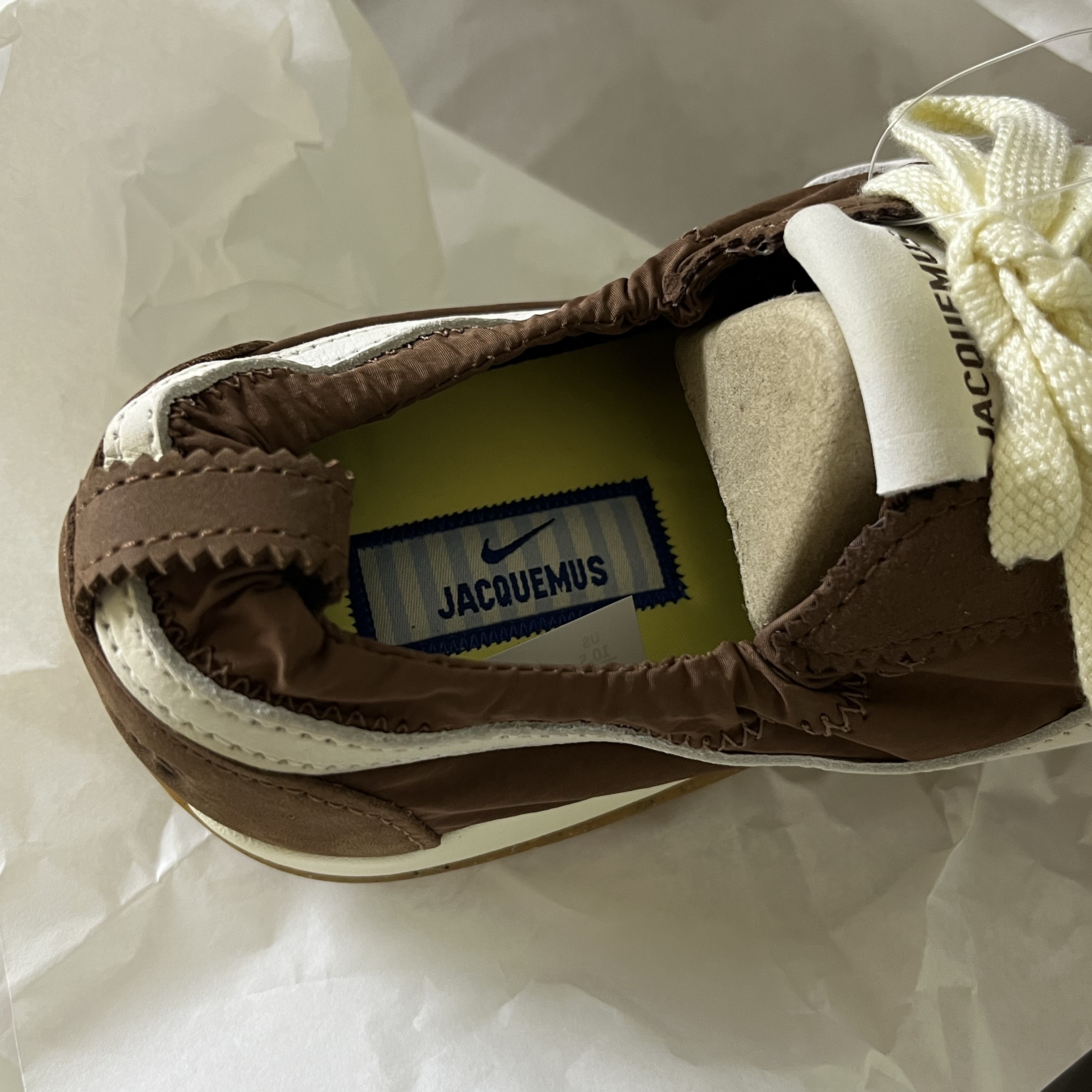 Nike x Jacquemus Moon Shoe SP Fauna Brown Cashmere 착용 스타일 - 3