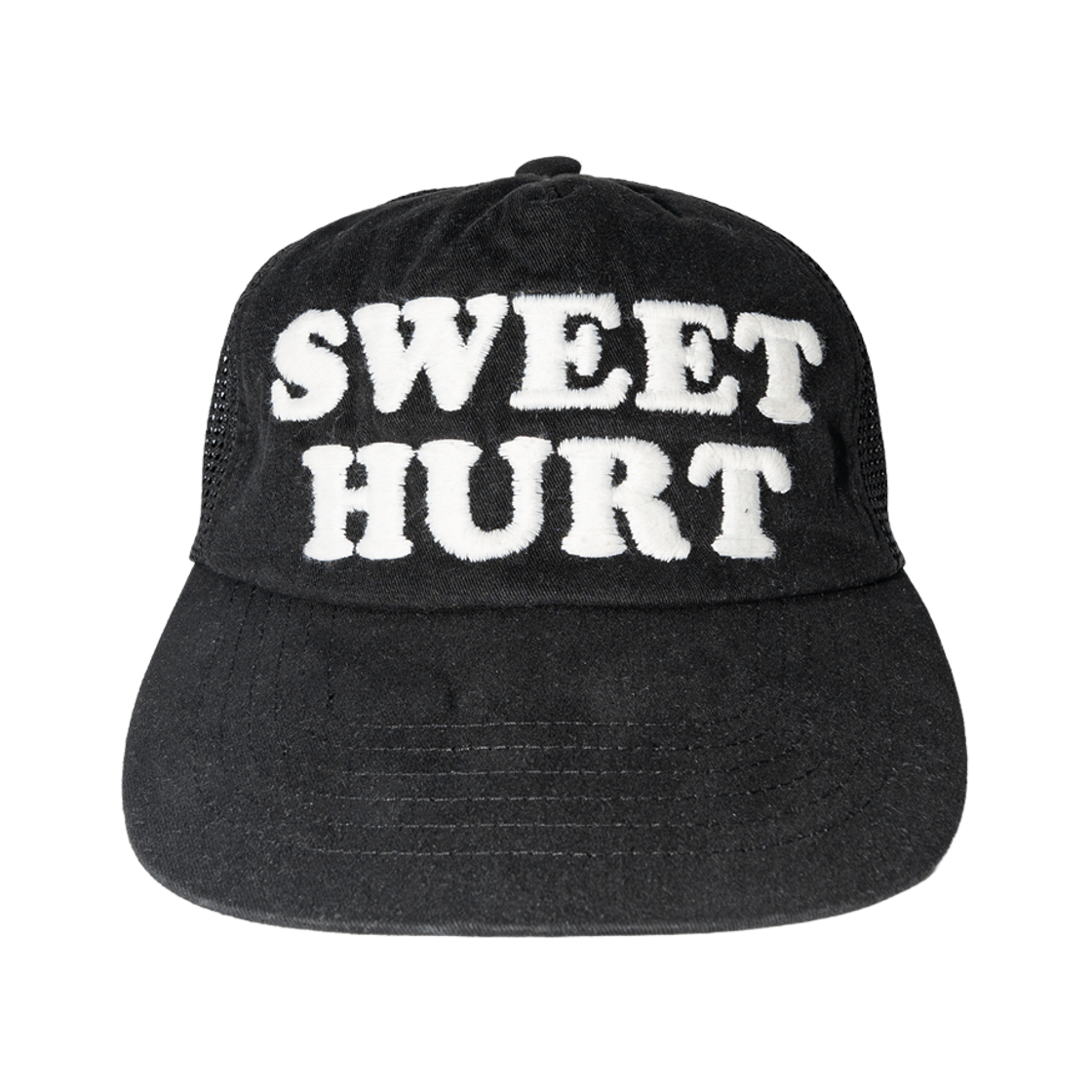 펀치 드렁크 파티즈 스윗 허트 메쉬 캡 블랙(Punch Drunk Parties Sweet Hurt Mesh Cap Black)