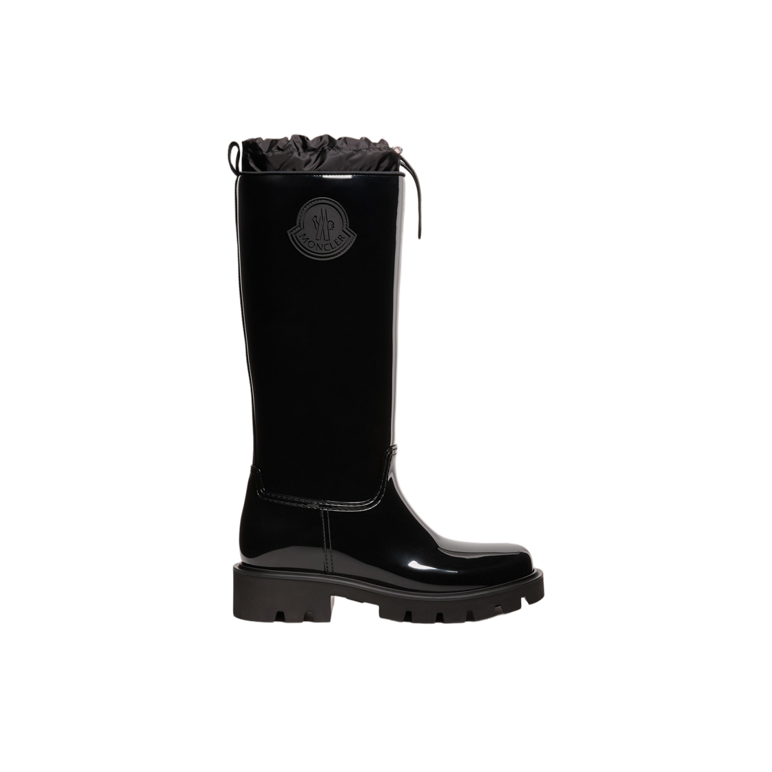 L1-09B-4G00010-M9561-999 (W) Moncler Kickstream High Rain Boots Black - 26SS