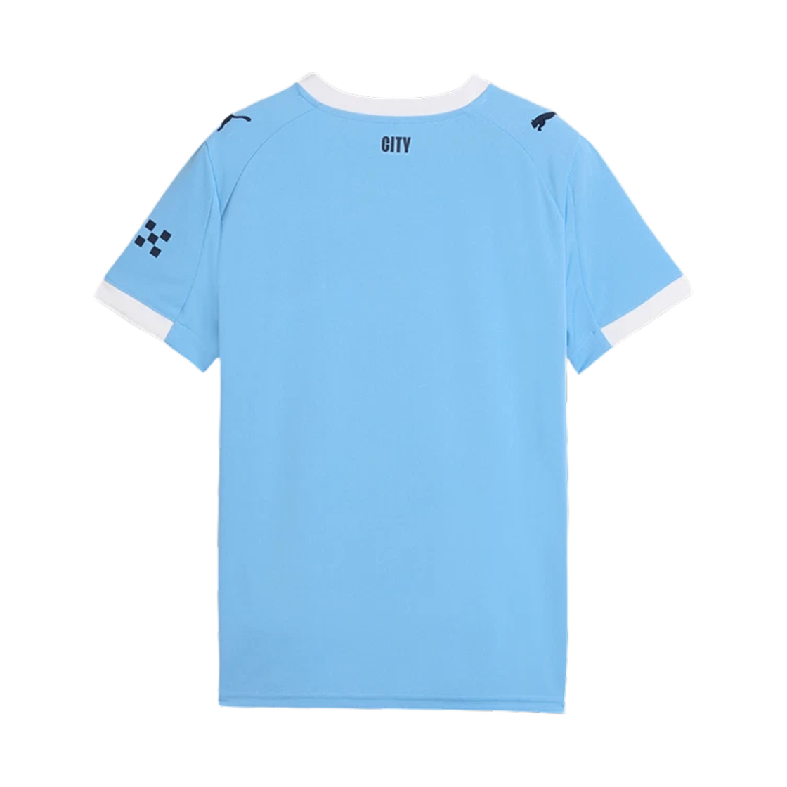 (Kids) 푸마 맨체스터 시티 2025/26 홈 레플리카 주니어 저지 팀 라이트 블루 (논 마킹 버전)((Kids) Puma Manchester City 2025/26 Home Replica Junior Jersey Team Light Blue (Non Marking Ver.)) - 2