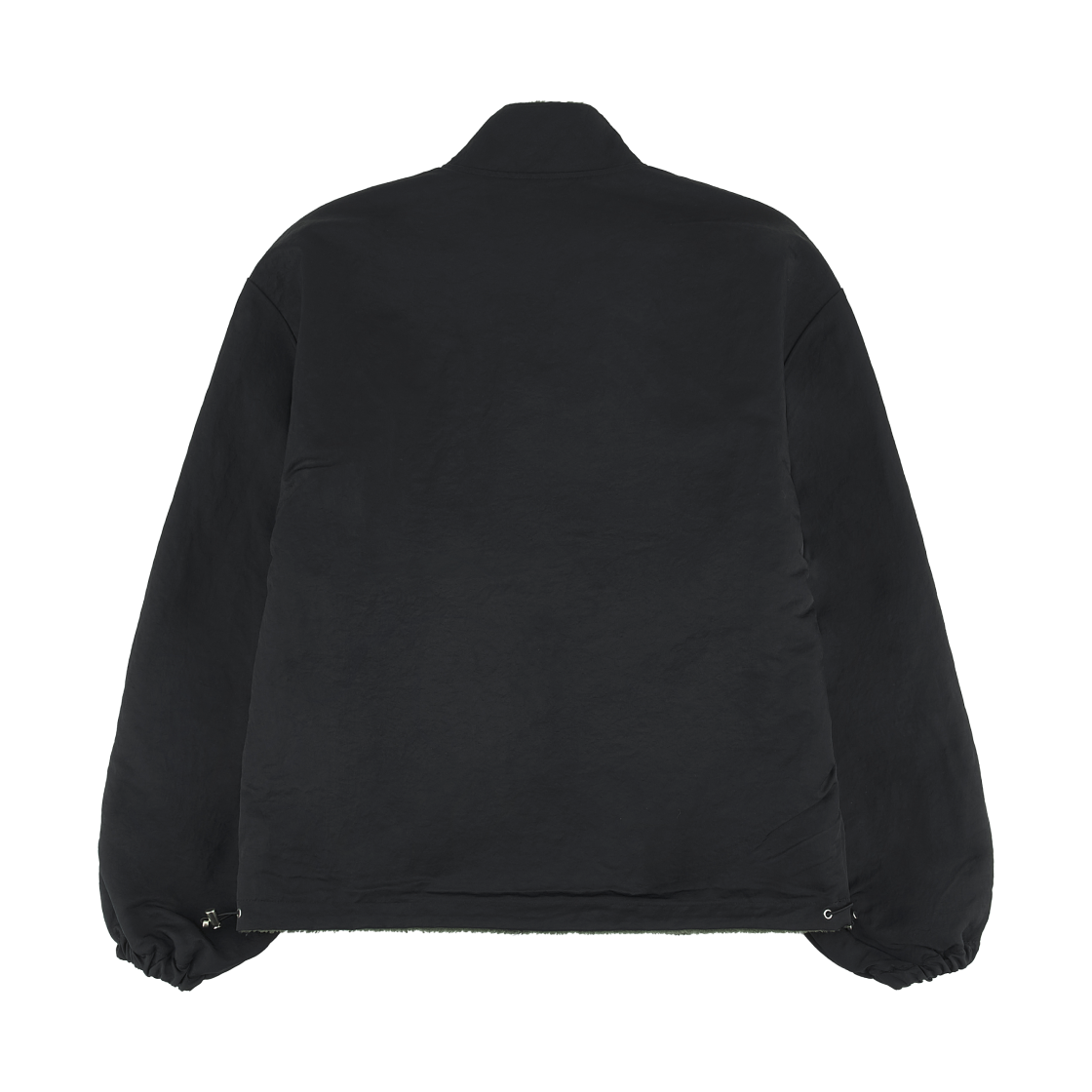 마뗑킴 리버시블 쉐르파 집업 카키(Matin Kim Reversible Sherpa Zip Up In Khaki) - 4