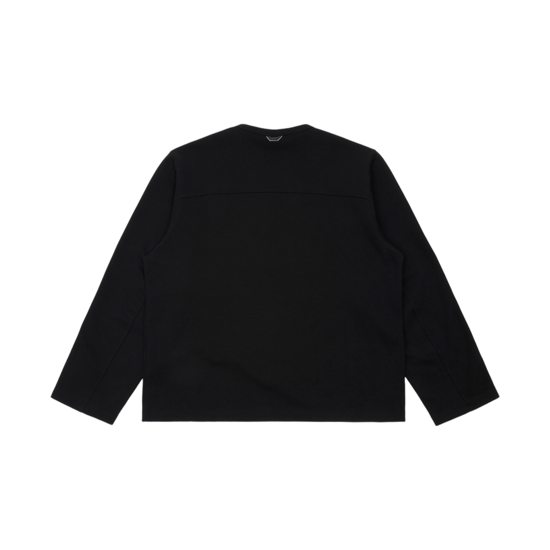 아더에러 헨리 넥 롱슬리브 티셔츠 프로덕트. 22 느와르(Ader Error Henley Neck L/S T-Shirt Product. 22 Noir) - 2
