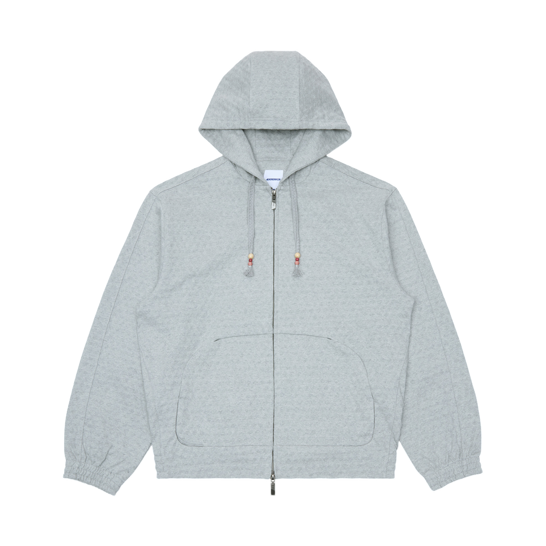 BP01SSHD0401GR Ader Error Meadow Hoodie Zip Up Product. 21 Grey