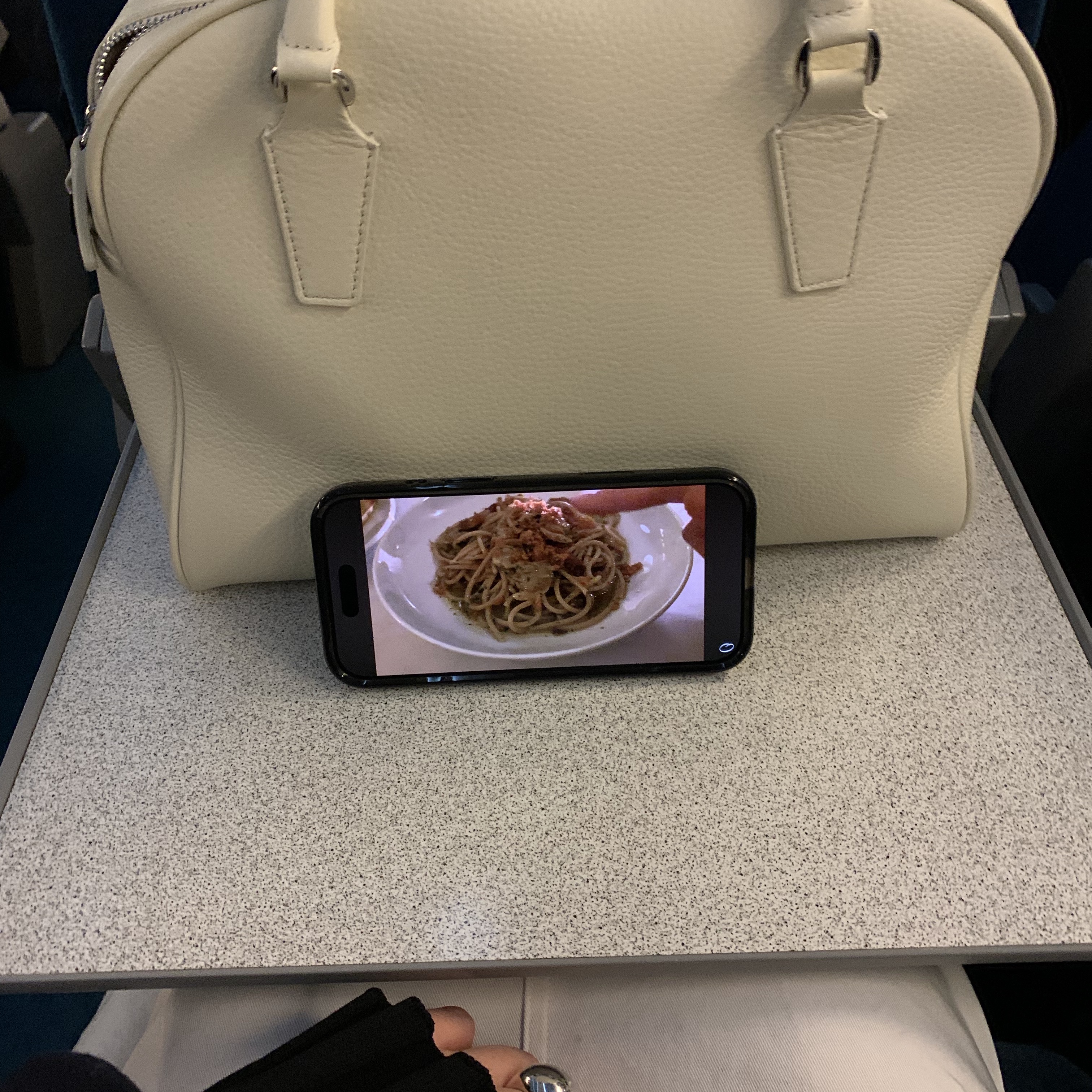 Byweekend Mul Necklace Silver, FARVEN Bucket Washing Denim Blue 착용 스타일 - 4