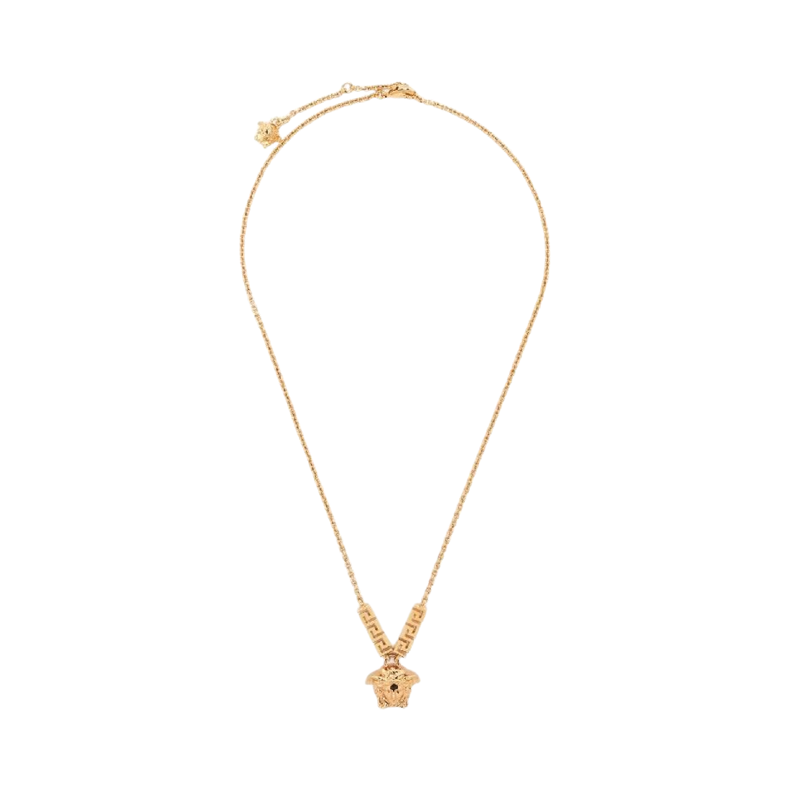 베르사체 메두사 그레카 펜던트 네클리스 골드(Versace Medusa Greca Pendant Necklace Gold)
