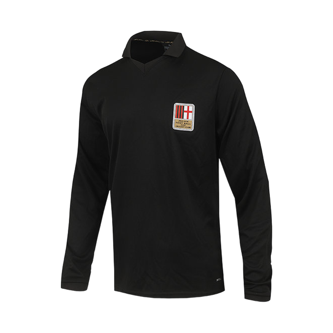 775052-06 Puma AC Milan Long Sleeve Jersey Black (Non Marking Ver.)
