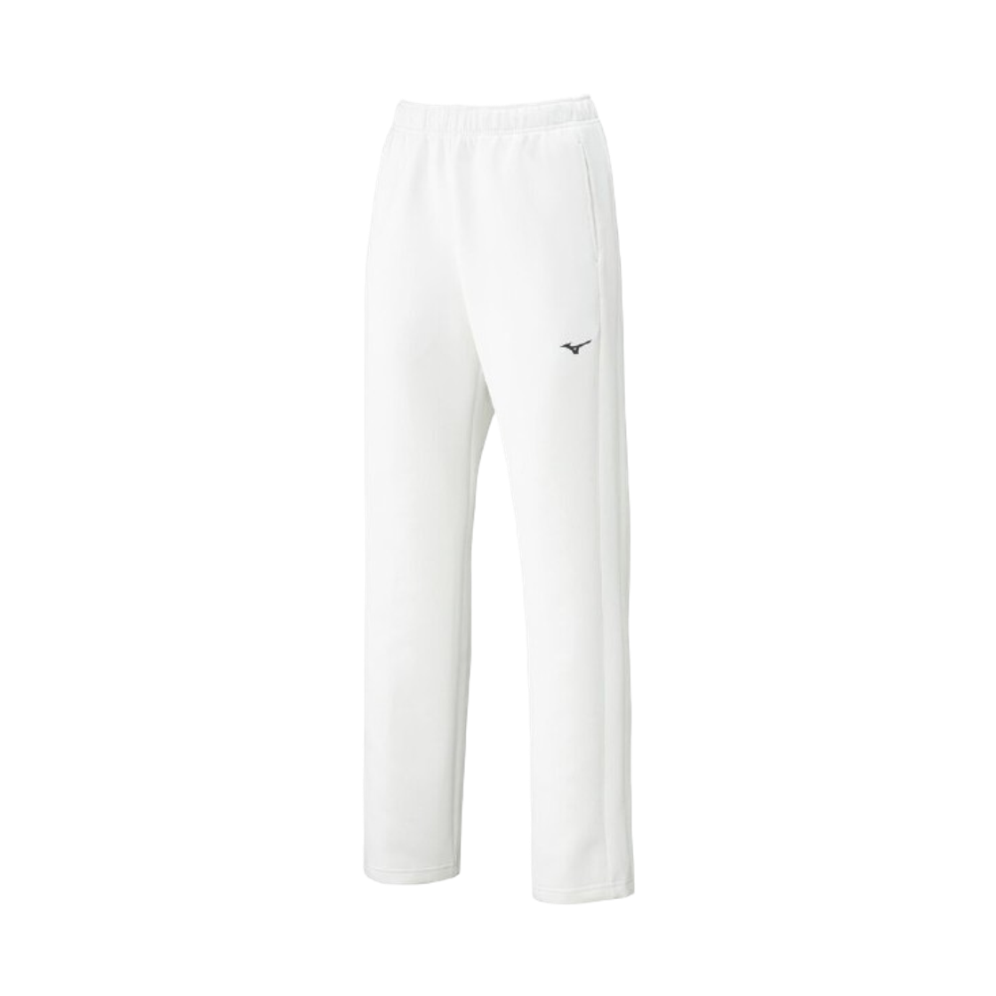 (W) 미즈노 스트레치 스웨트 스트레이트 팬츠 오프 화이트((W) Mizuno Stretch Sweat Straight Pants Off White) - 1