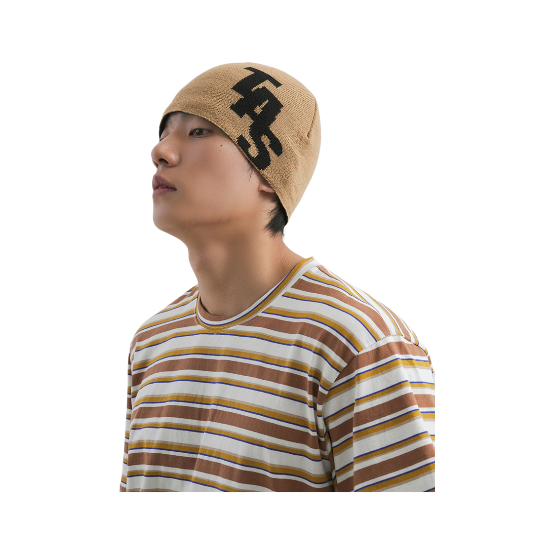 디아더생츄어리 엔트리 플랫 로고 비니 베이지(THE ATHER SANCTUARY Entry Flat Beanie Beige) - 6