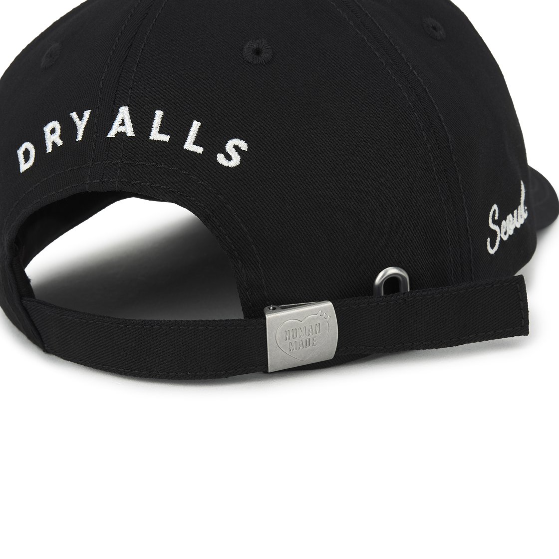 휴먼 메이드 6 패널 트윌 캡 블랙 - 서울 스토어 한정(Human Made 6 Panel Twill Cap Black - Seoul Store Exclusive) - 6