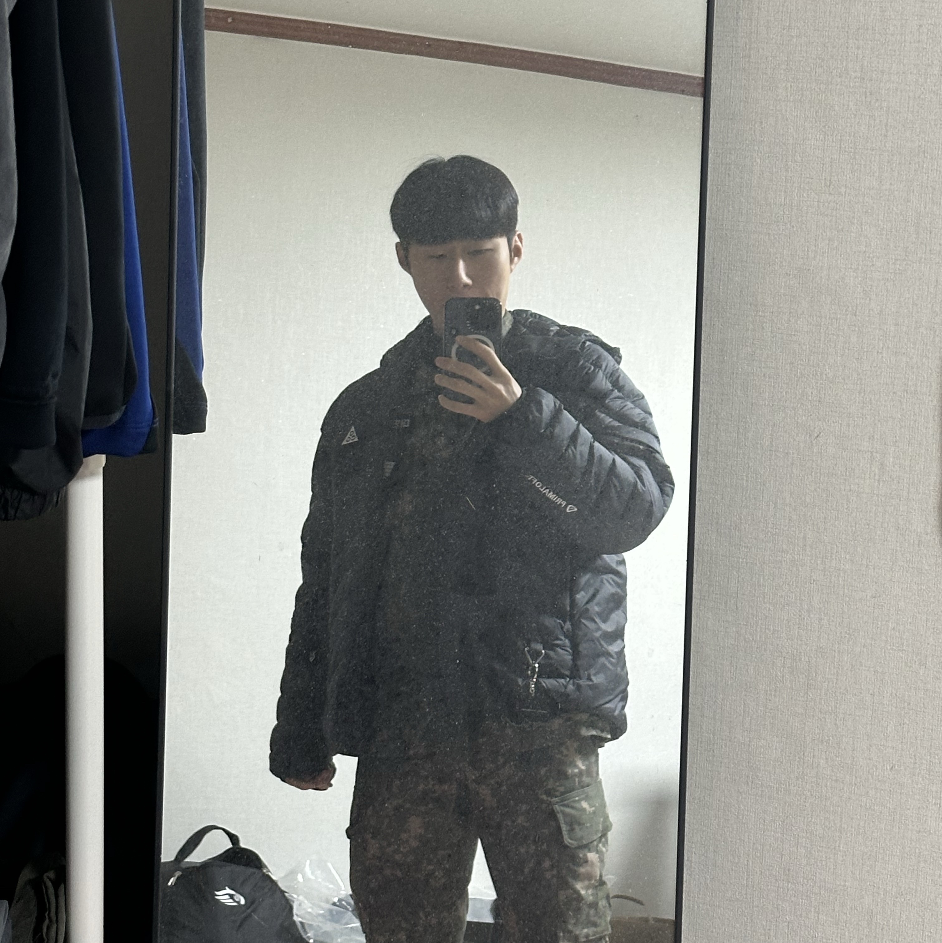 Nike ACG Lava Flow Therma-Fit ADV Jacket Black Summit White - Asia 착용 스타일