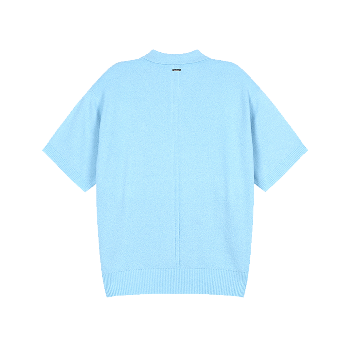 지오송지오 셈블런스 부클 카라 니트 스카이블루 ZI2KT883SB(ZIOSONGZIO SEMBLANCE Boucle Collared Knit Sky Blue) - 2