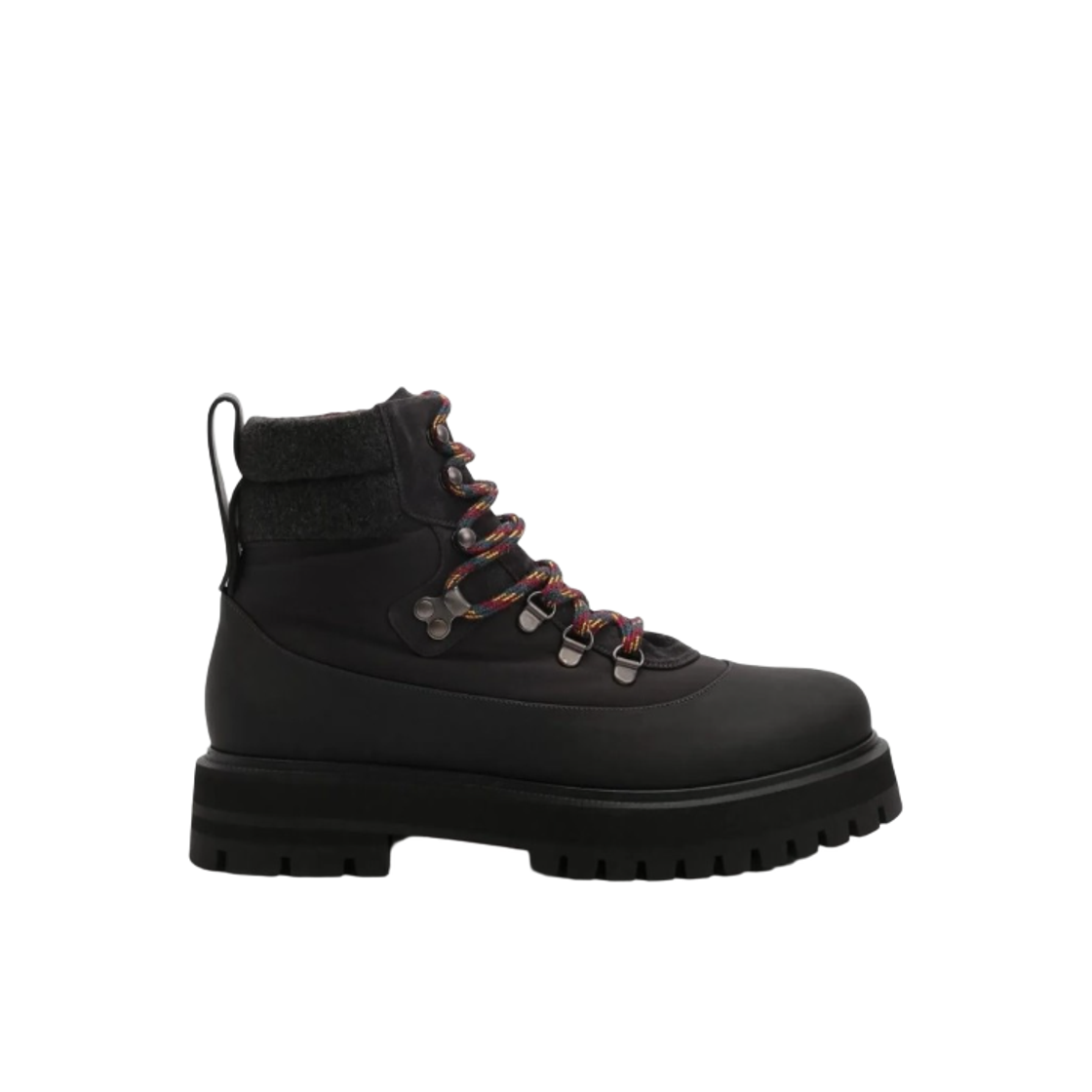 (W) 로로 피아나 툴라 앵클 부츠 차콜((W) Loro Piana Toula Ankle Boot Charcoal)