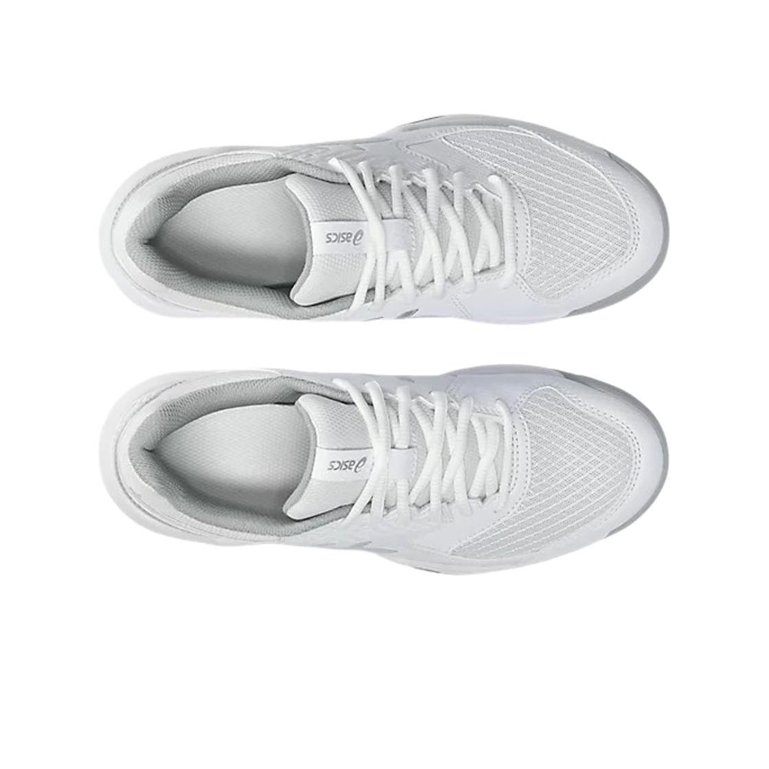 (W) 아식스 젤 데디케이트 8 화이트 퓨어 실버 - B 스탠다드((W) Asics Gel-Dedicate 8 White Pure Silver - B Standard) - 2