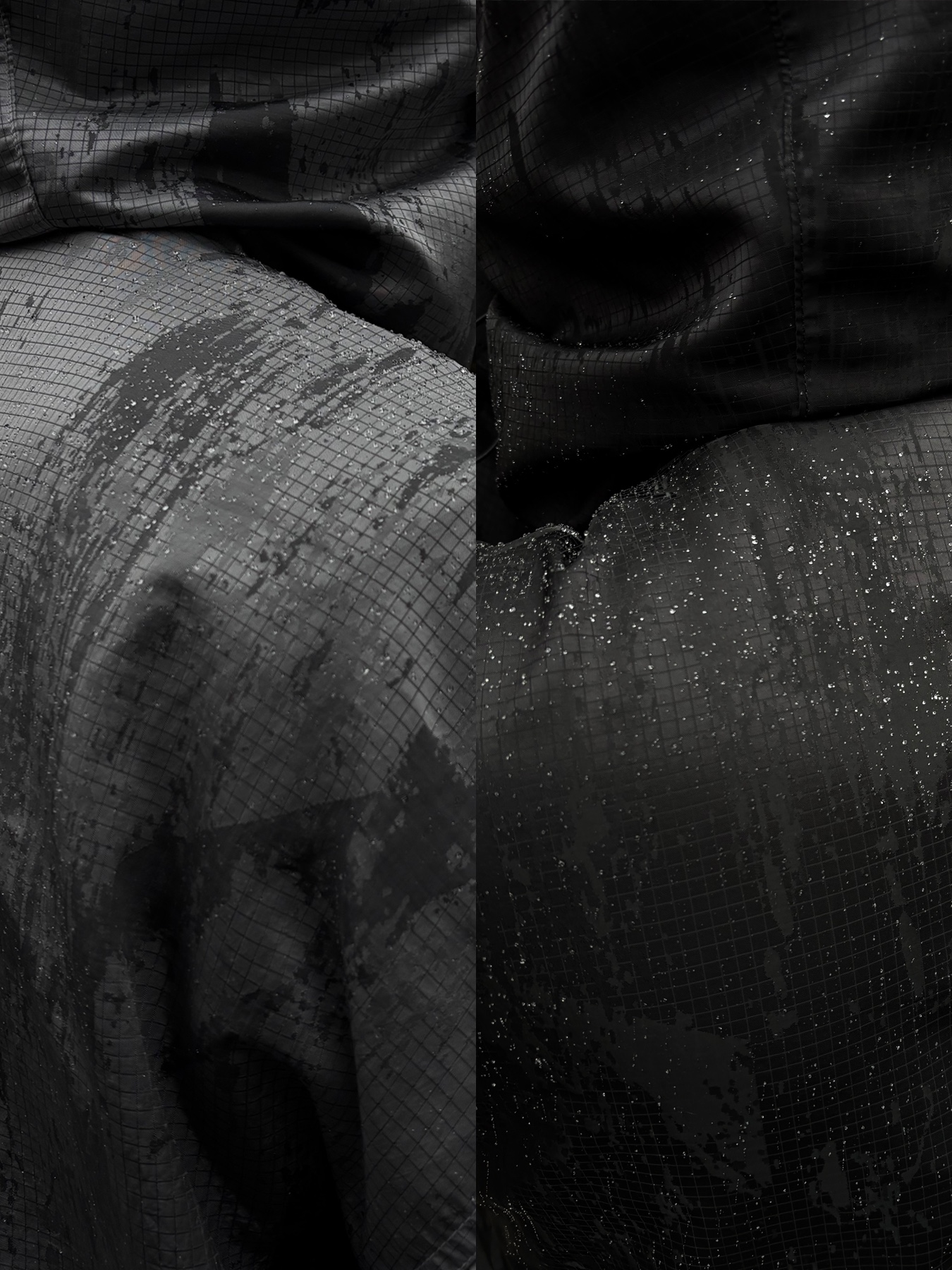 Wapworks Engineered Oxford Bermuda Black, Hoka Tor Ultra Hi 2 WP Burnt Olive 착용 스타일 - 6