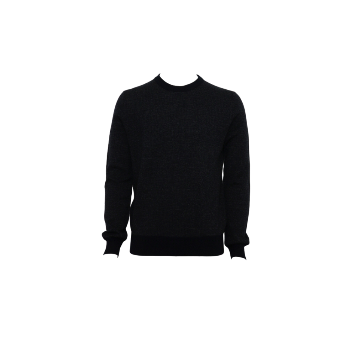 에르메스 H447360HA 다크 네이비 울 H 로고 패턴 남성 니트 티셔츠aa61872(Hermes H447360HA Dark Navy Wool H Logo Pattern Men's Knit T-Shirt) - 1