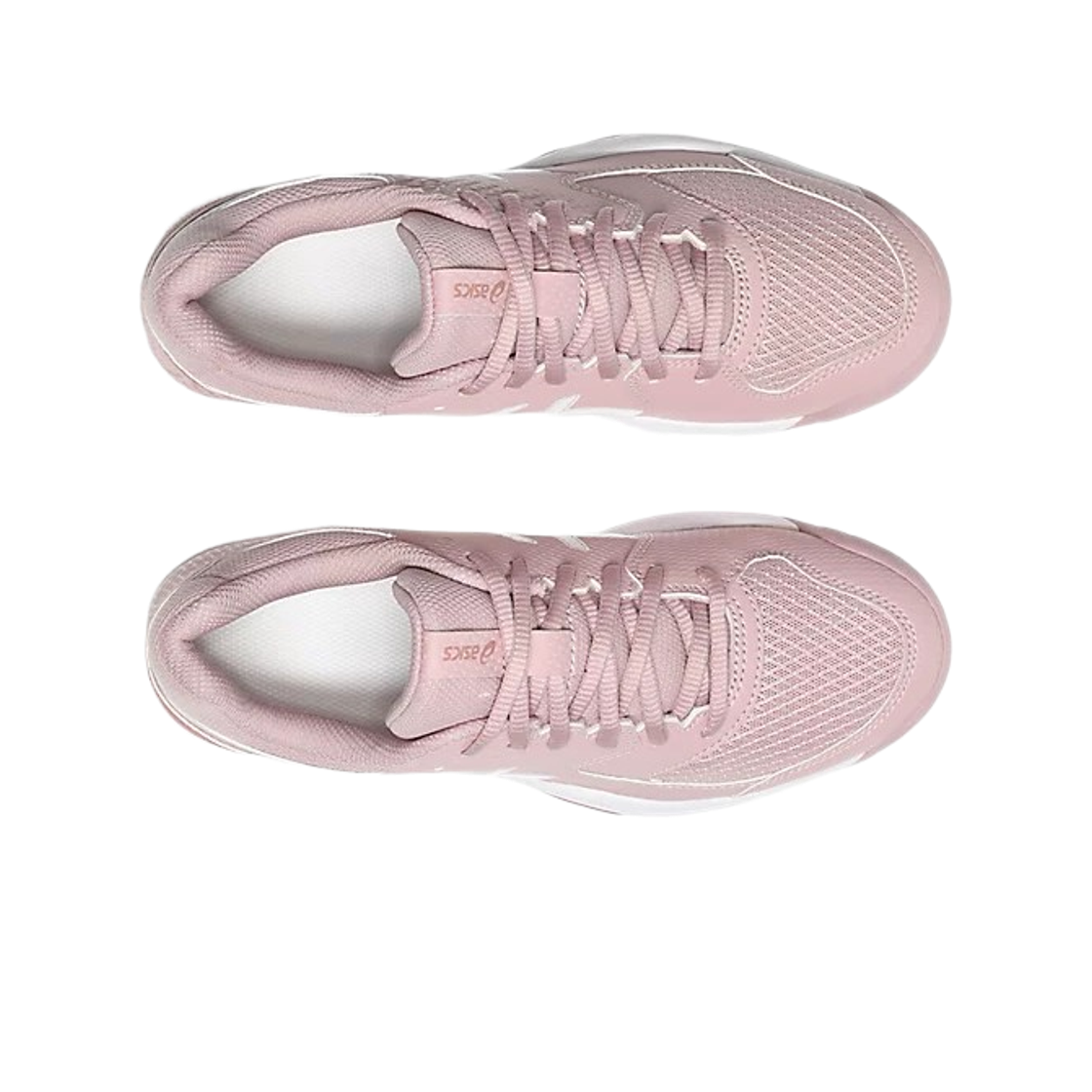 (W) 아식스 젤 데디케이트 8 모거나이트 화이트 - B 스탠다드((W) Asics Gel-Dedicate 8 Morganite White - B Standard) - 2