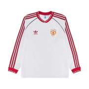 Adidas Manchester United 91 Away Long Sleeve Jersey White - KR Sizing