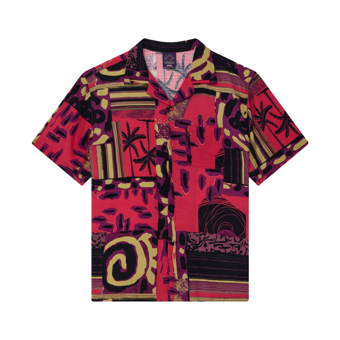 D262USH525020 [6% 적립] Deus Ex Machina Freamon Shirt Red
