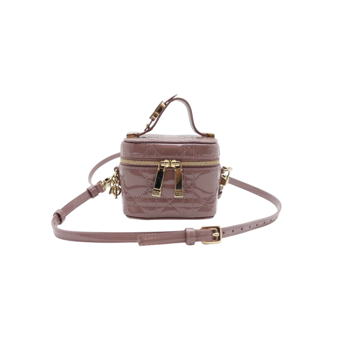 디올 레이디 디올 마이크로 베니티 케이스 페이던트(Dior Lady Dior Micro Vanity Case Patent)