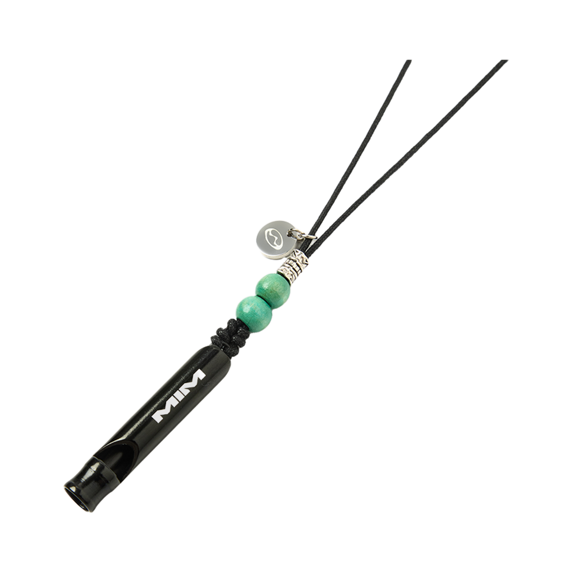 엠아이엠 휘슬 넥클리스_블랙(MIM Whistle Necklace_Black) - 1