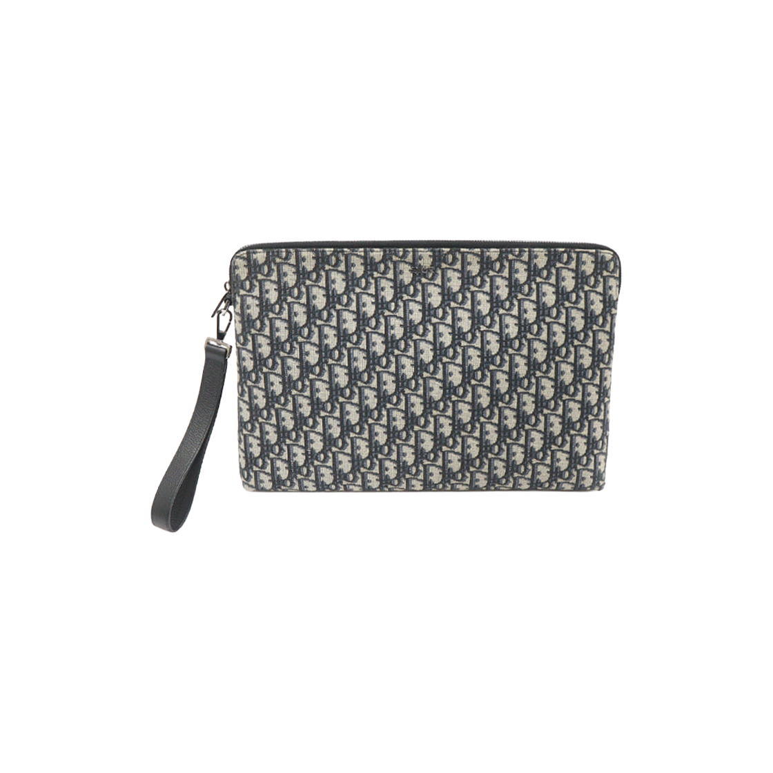 디올 2ESCA421YKY_H27E 베이지 블랙 오블리크 자카드 스트랩 파우치 A4 클러치(Dior Beige and Black Oblique Jacquard Strap A4 Clutch Pouch)