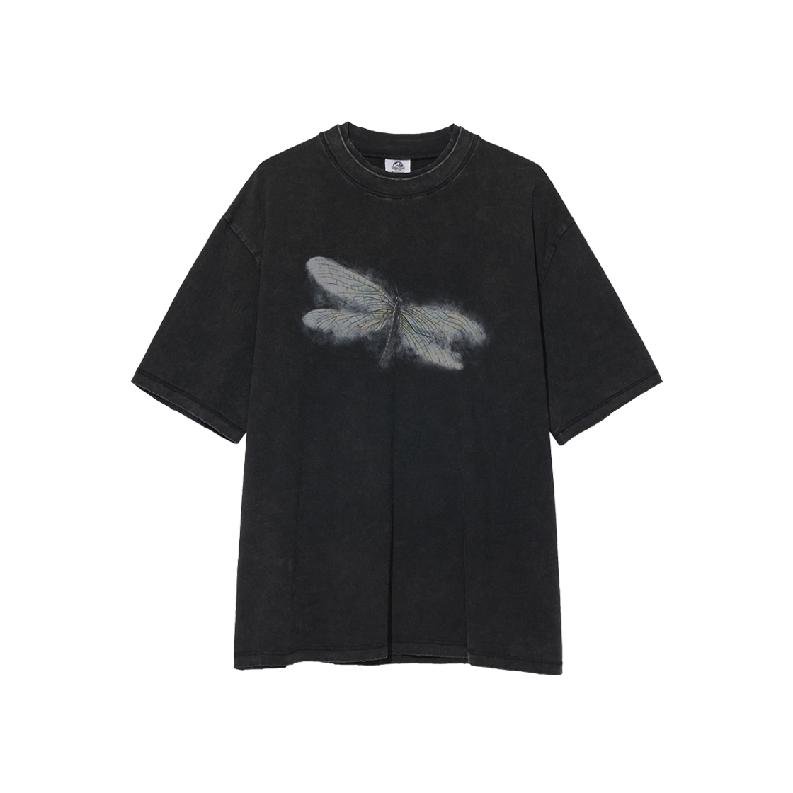 PR-26162-1 BK [예약 배송] Partimento Reworks [JURASSIC PARK] Mosquito Tee VTG Black