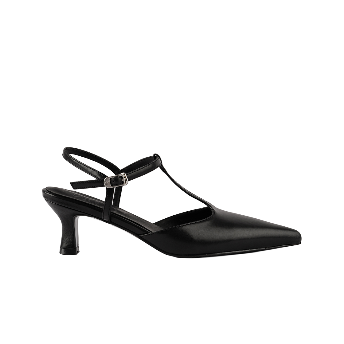 무드나잇 미아 T스트랩 키튼힐 l 블랙(Moodnight Mia T-Strap Kitten Heels l Black)