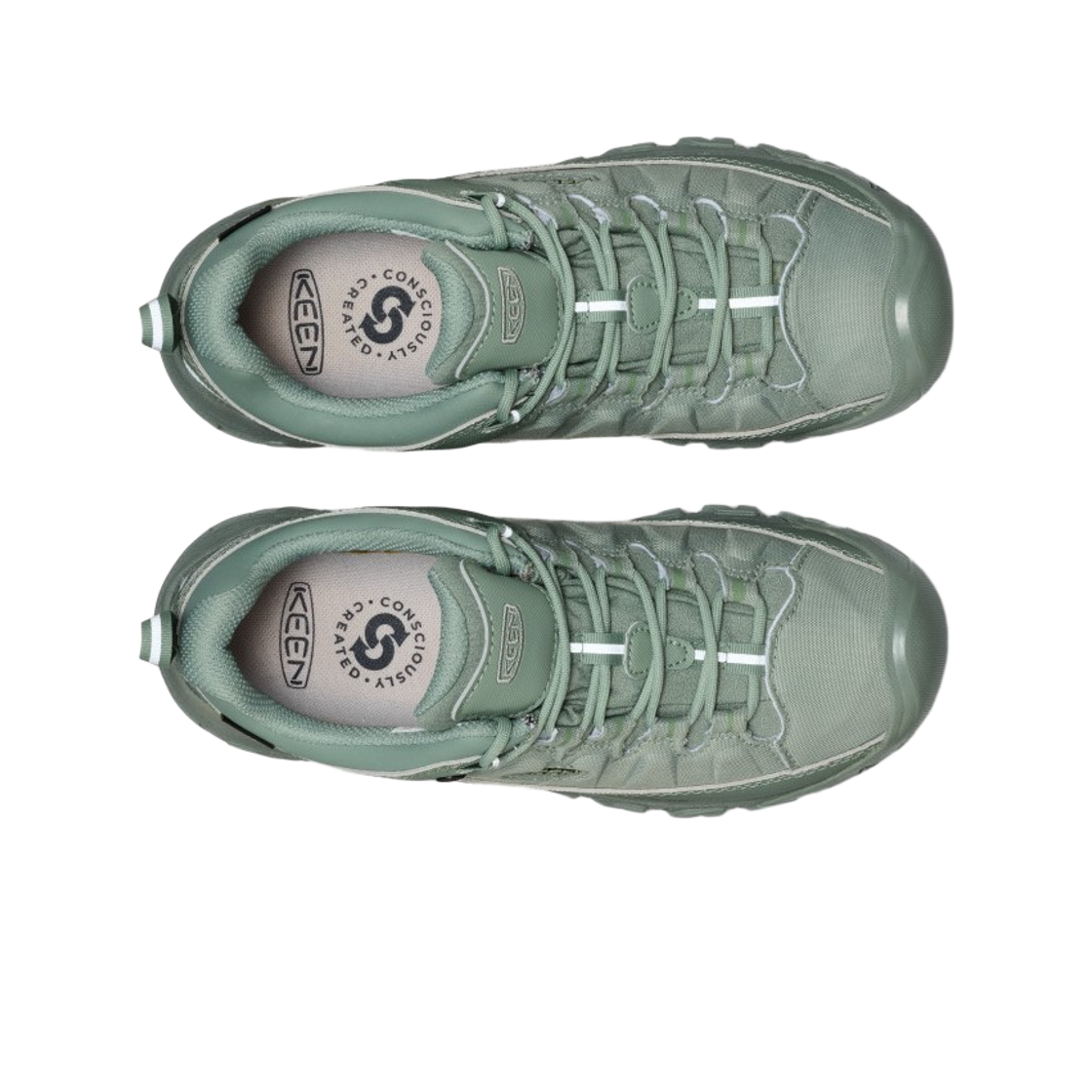 (W) 킨 타기 EXP 워터프루프 하이킹 슈즈 릴리 패드((W) Keen Targhee EXP Waterproof Hiking Shoes Lily Pad) - 2
