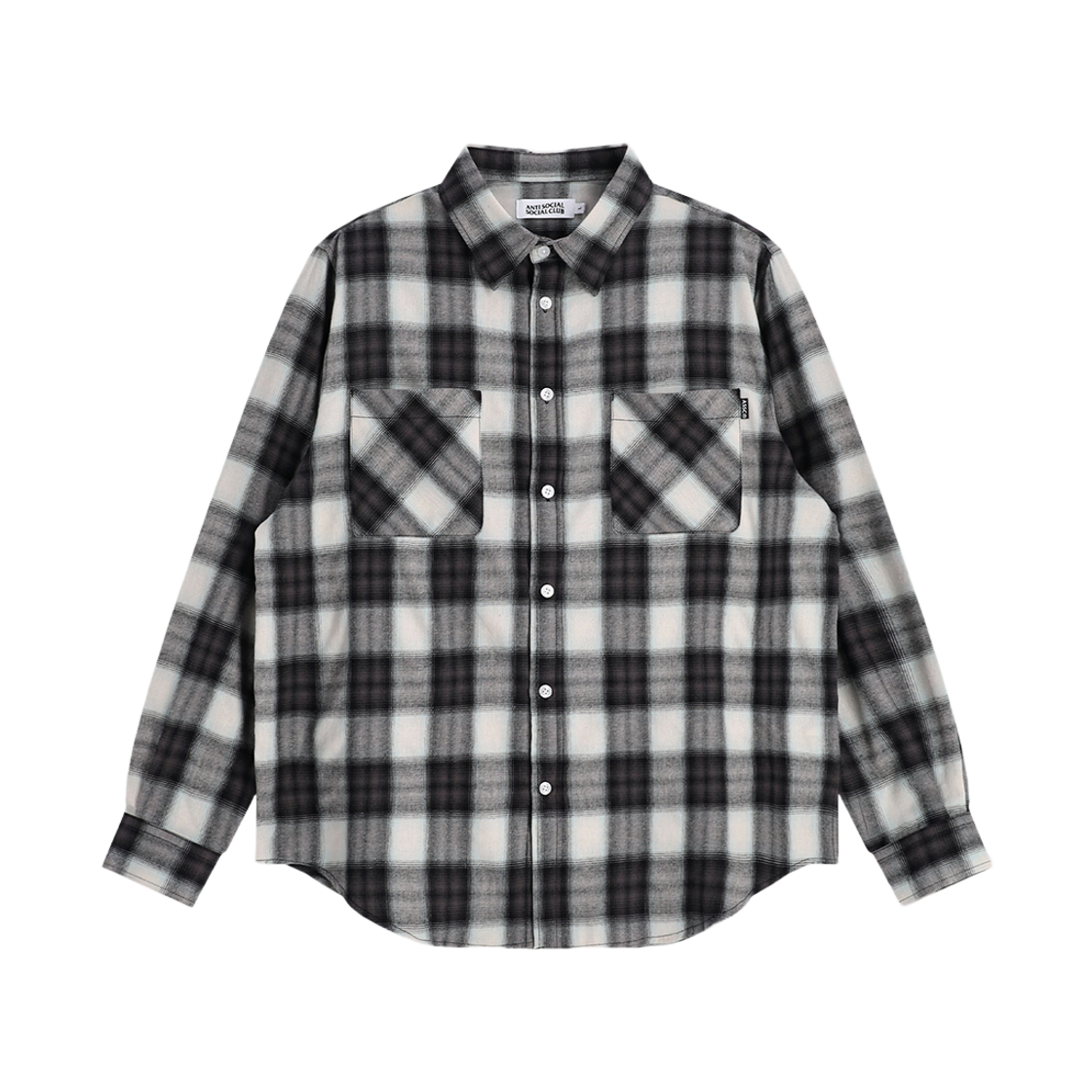 안티 소셜 소셜 클럽 체크 셔츠 블랙(Anti Social Social Club Check Shirt Black) - 2