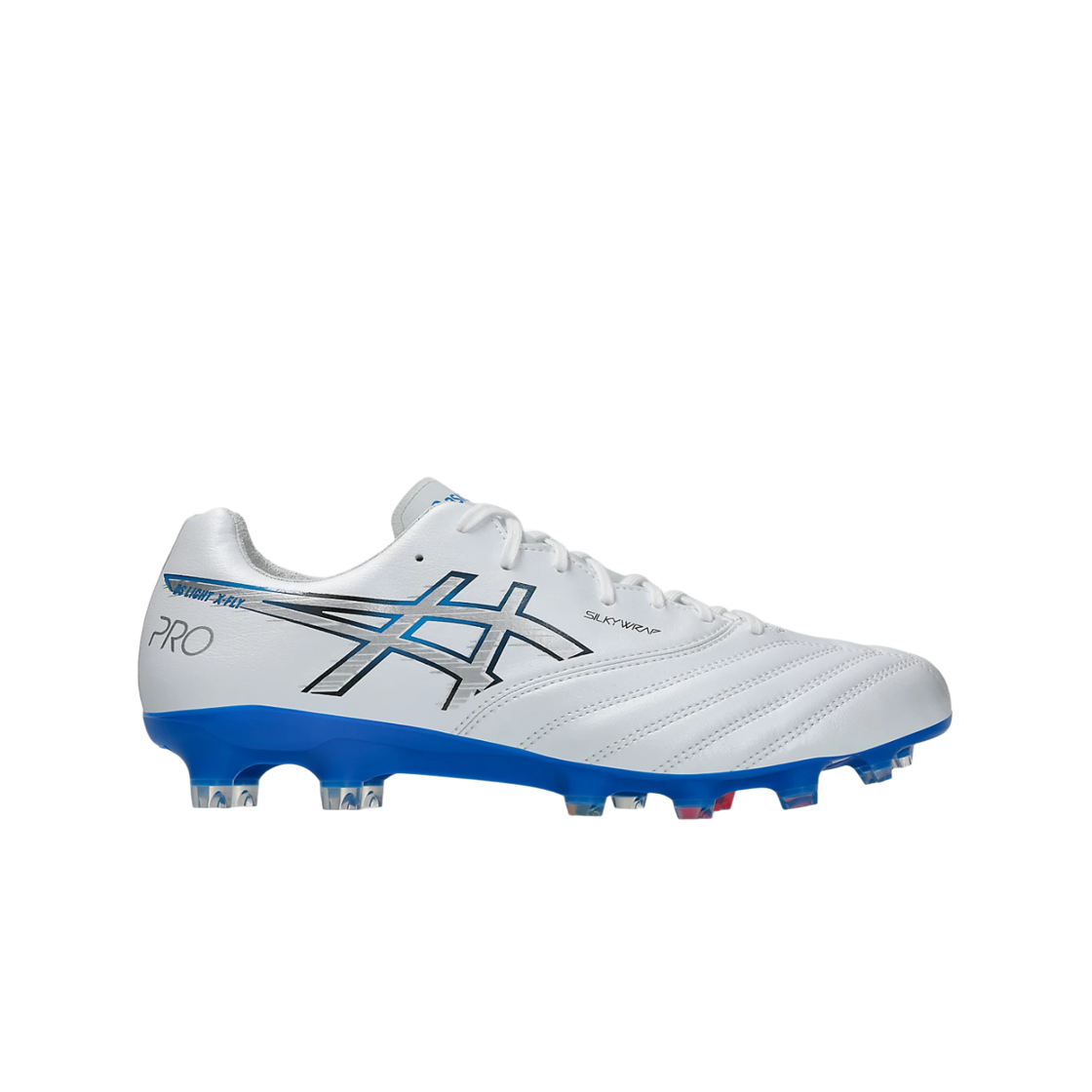 1101A072-100 Asics DS Light X-Fly Pro 3 White Electric Blue - D Standard