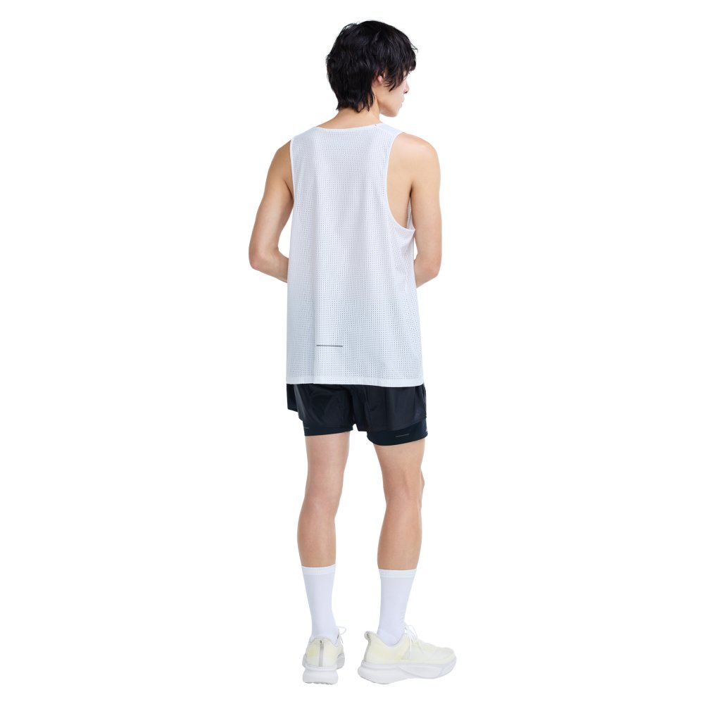 프로-스펙스 남성 투인원 레이싱 3부 반바지 블랙(PRO-SPECS Men's 2-in-1 Racing 3-inch Shorts Black) - 5
