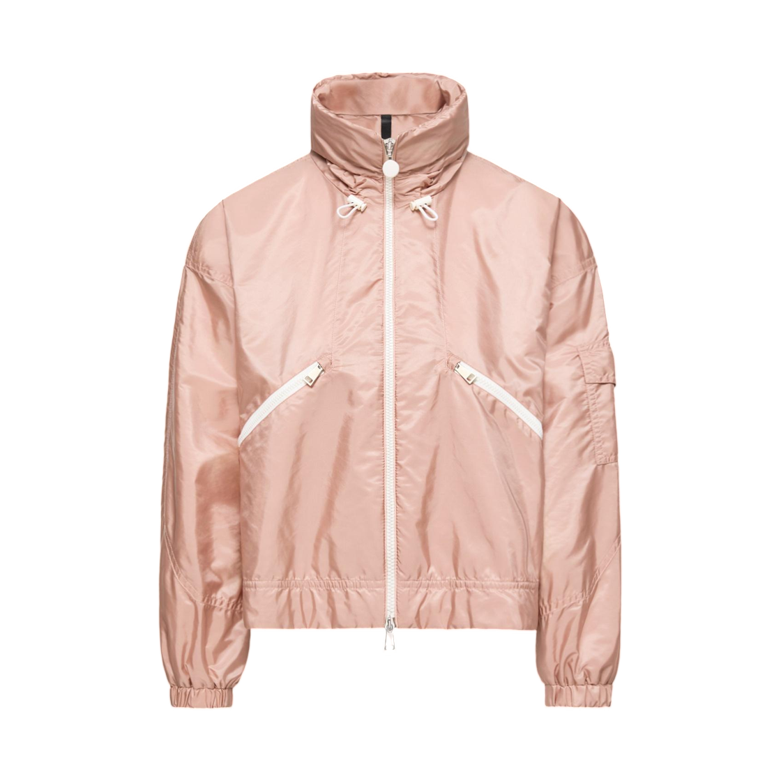 L1-093-1A00170-539ZD-53B (W) Moncler Marmacy Hooded Rain Jacket Pink - 26SS
