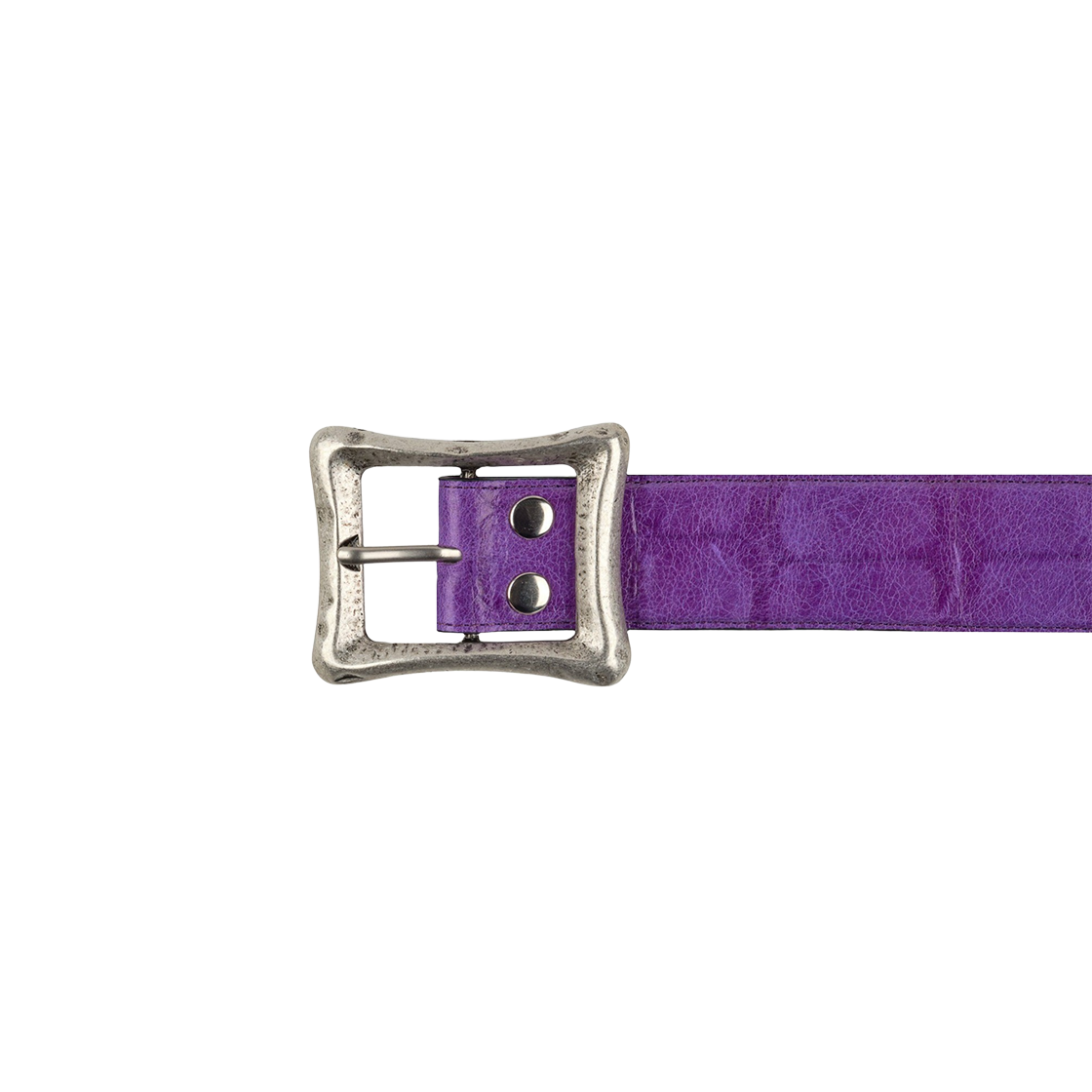 에모스탠스클럽 코어 벨트 크록 엠보스드 퍼플 펄(emostanceclub Core Belt Croc Embossed PURPLE PEARL) - 2