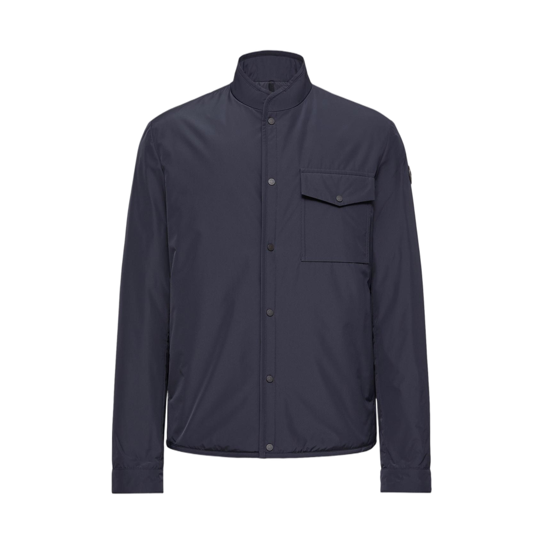 L1-091-1A00056-597Y3-742 Moncler Zonda Short Down Jacket Navy Blue - 26SS