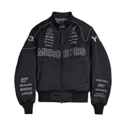 Y-3 x Mercedes AMG Petronas F1 Team Silver Arrow Mercedes Team Jacket Black