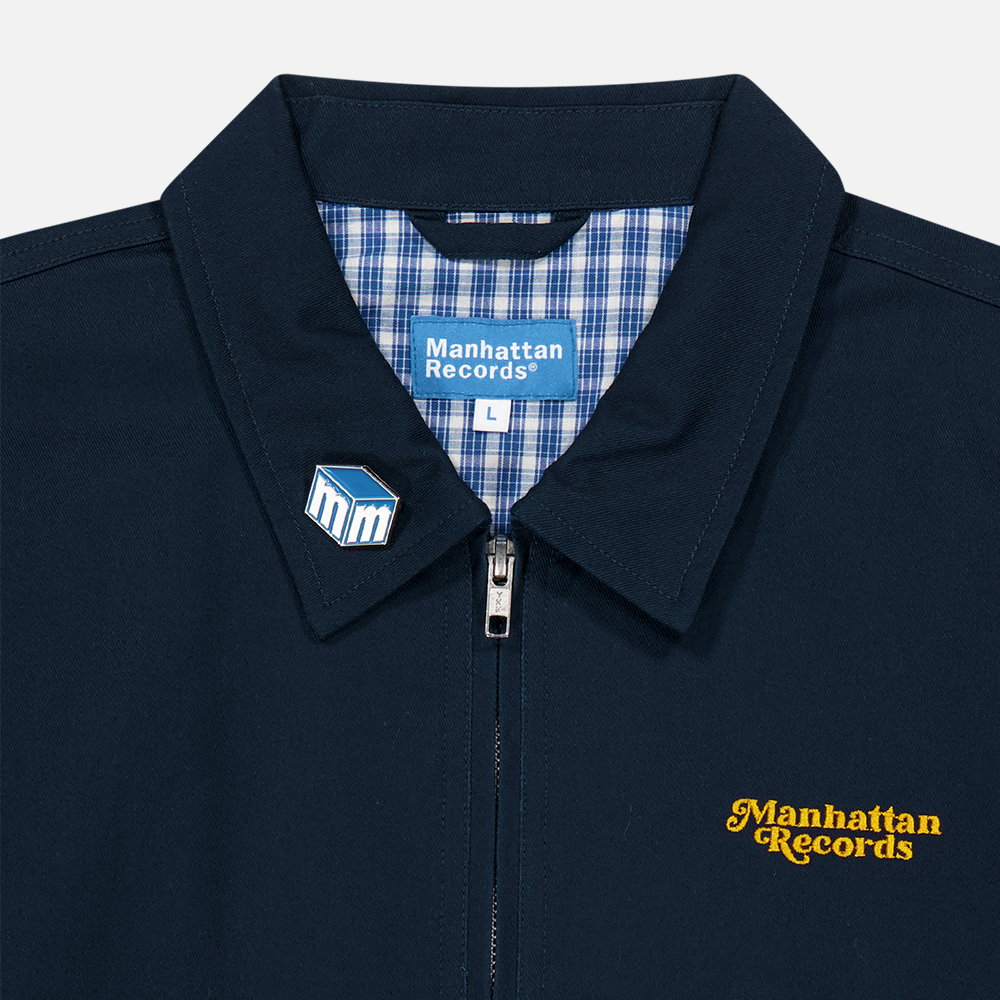 맨하탄 레코즈 팀 드리질러 자켓 - 네이비(Manhattan Records Team Drizzler Jacket - Navy) - 4