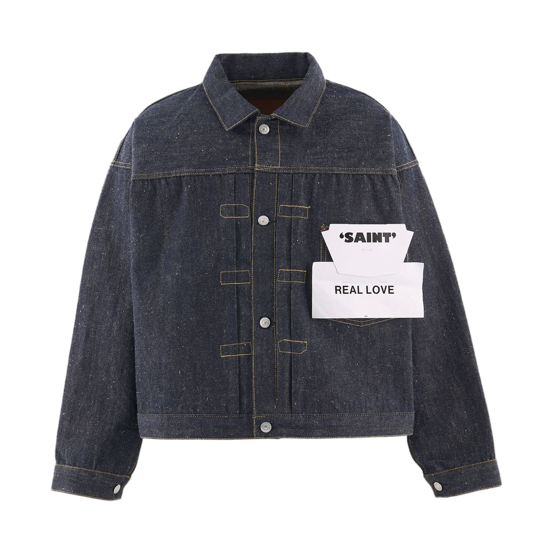 세인트 마이클 x 베르베르진 데님 자켓 리지드 - 26SS(Saint Mxxxxxx x Berberjin Denim Jacket Rigid - 26SS)