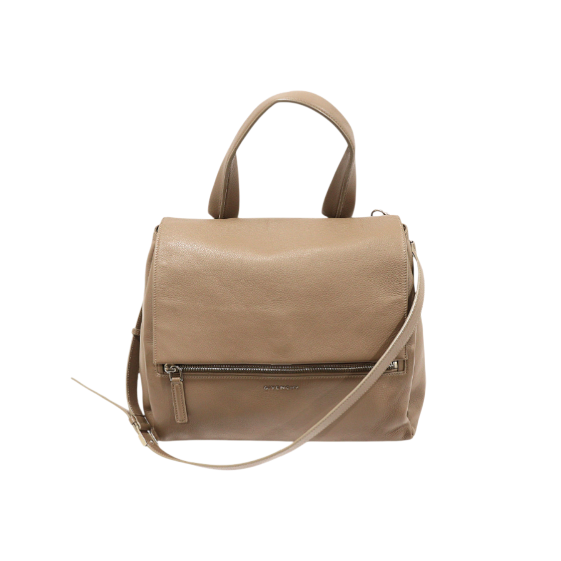 ITCGO82444Q8 Givenchy BB05211025 Brown Calfskin Pandora Pure Medium 2-Way Bag