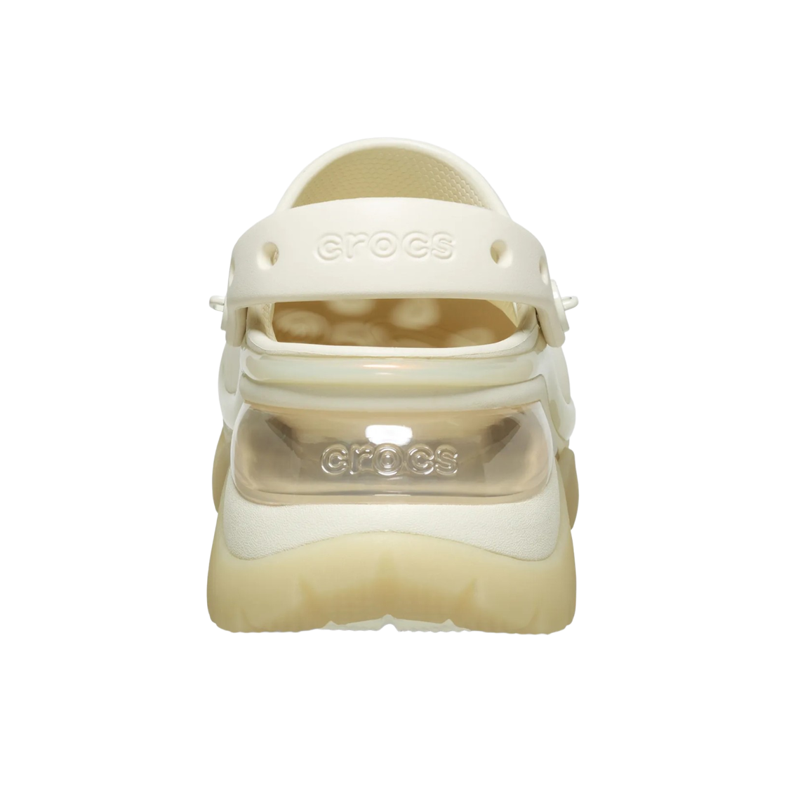 (W) 크록스 슈퍼 베이 클로그 서밋 화이트((W) Crocs Super Bae Clog Summit White) - 3