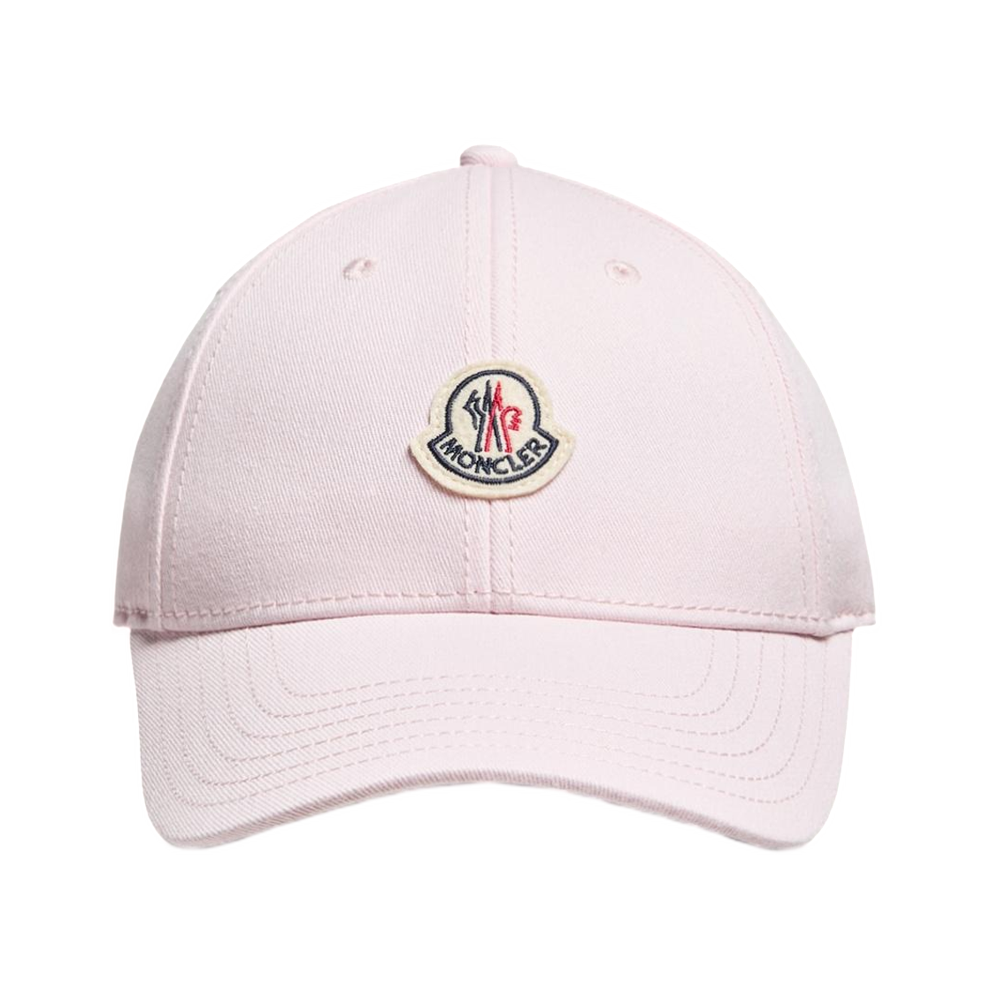 (W) 몽클레르 개버딘 베이스볼 캡 라이트 핑크 - 26SS((W) Moncler Gabardine Baseball Cap Light Pink - 26SS) - 1