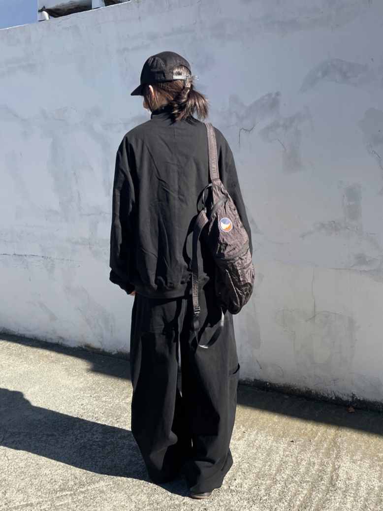 Ticket To The Moon Mini Backpack 15L Chocolate, Supreme Washed Chino Twill Camp Cap Black 착용 스타일 - 4